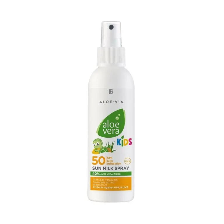 Aloe Vera Sun Milk Spray SPF 50 For Kids