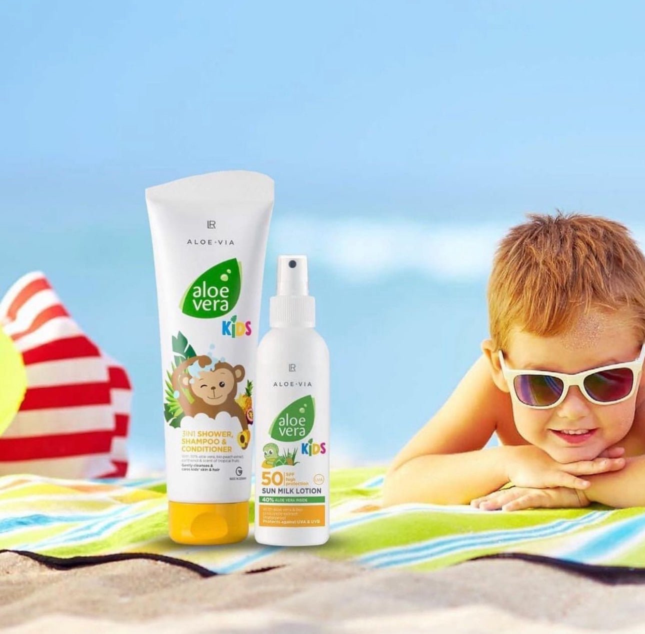 Aloe Vera Sun Milk Spray SPF 50 For Kids