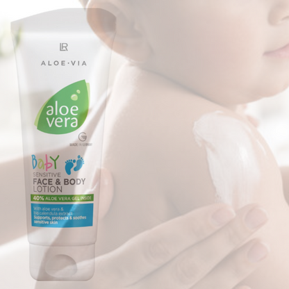 Aloe Vera Baby Sensitive Face & Body Lotion